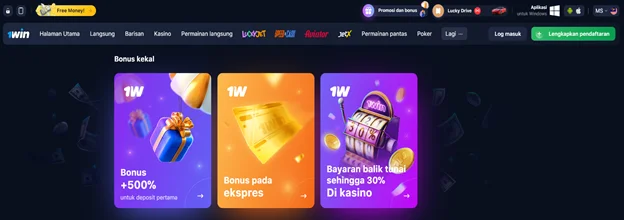 1win login